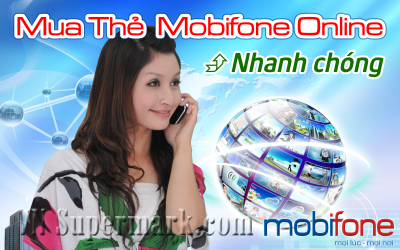 Mua thẻ Mobifone online nhanh chóng, giá tốt nhất thị trường