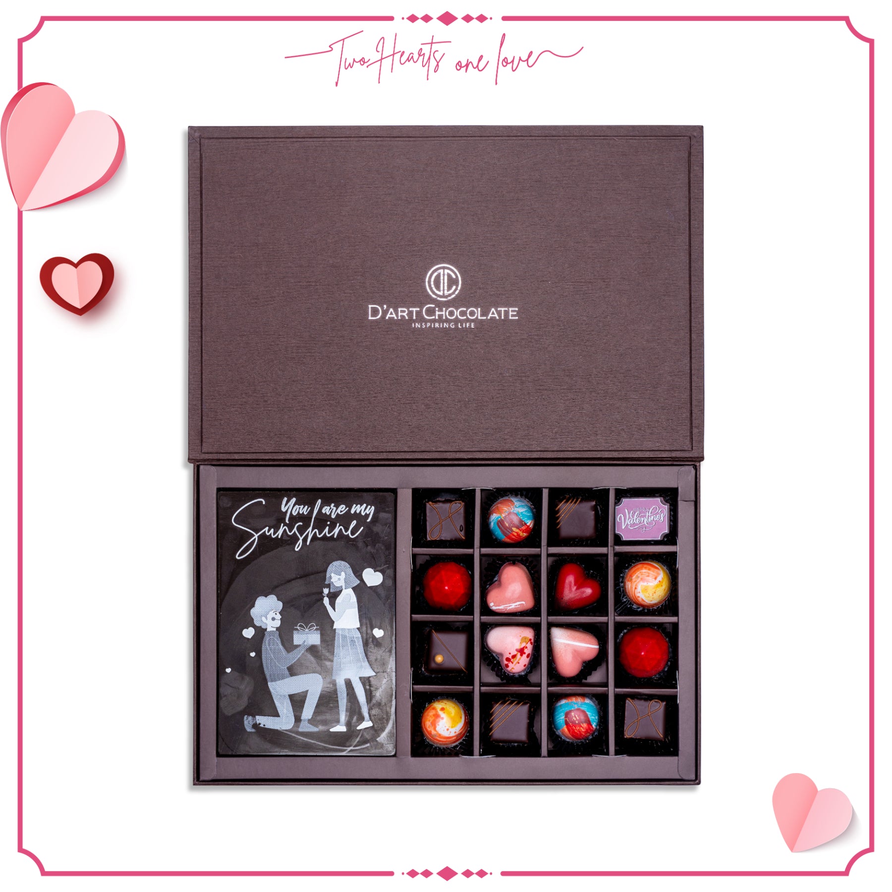 HỘP CHOCOLATE PREMIUM 1 TẦNG