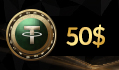 Thẻ 50 $Trumcoin