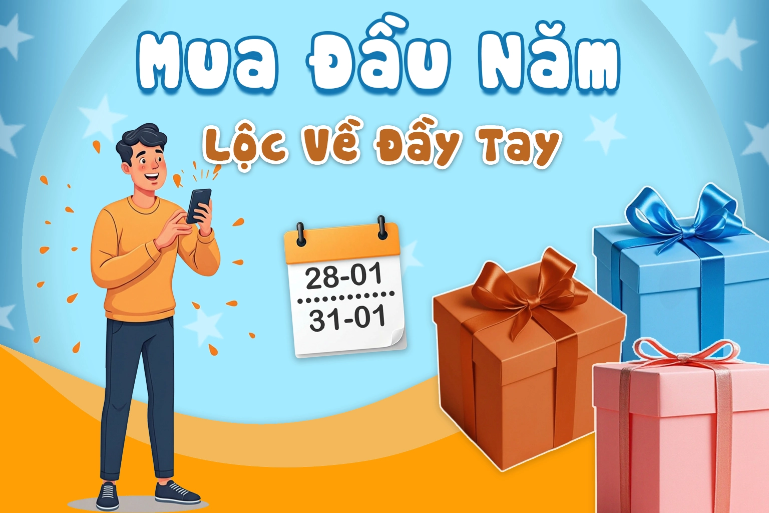 Mua Đầu Năm – Lộc Về Đầy Tay