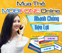 Cách mua thẻ điện thoại mobifone bằng thẻ ATM