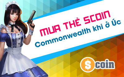 Cách mua thẻ Scoin bằng chuyển khoản Commonwealth bank ở Úc.
